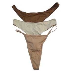 SKIMS Bundle Thong Panties Size 4X